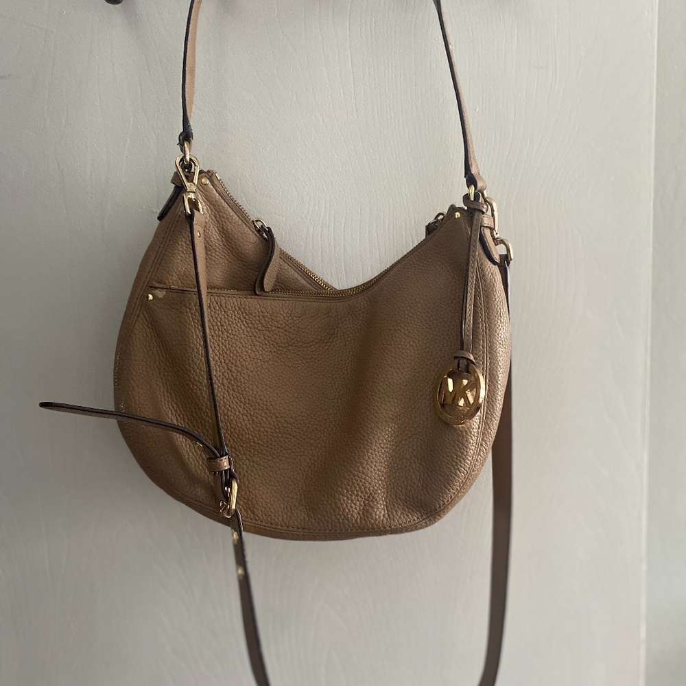 Beige MK purse